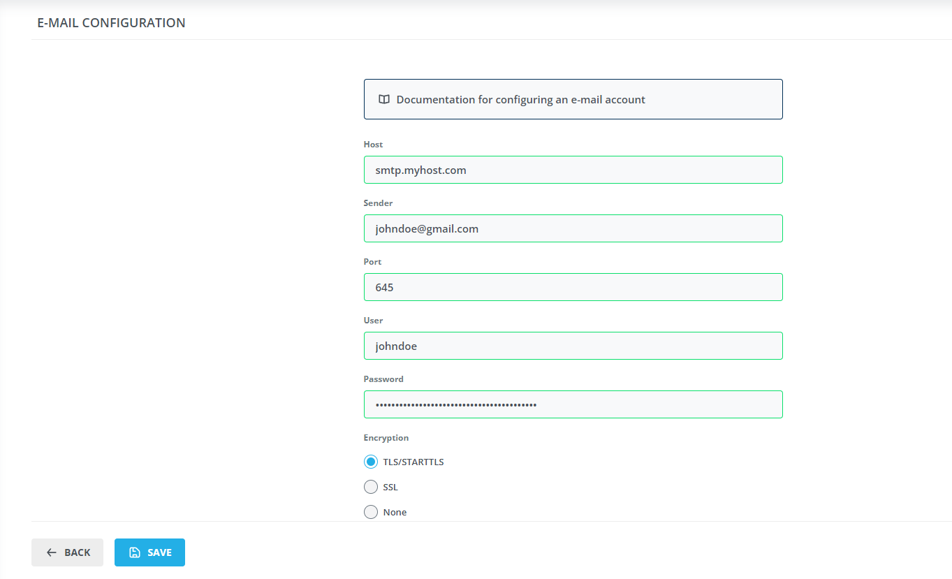 configuring your email