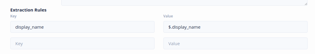 Next we will extract the display name from the response: