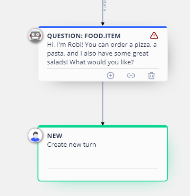 add a user turn