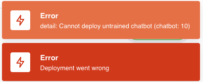 Error examples