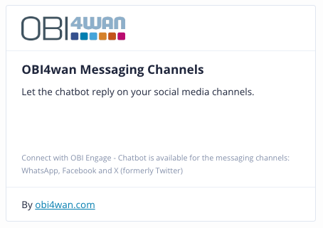 Messaging channels